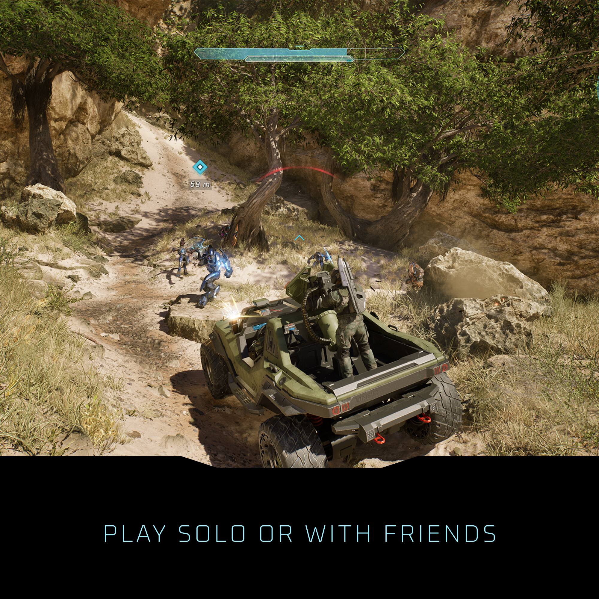 59 m PLAY SOLO OR WITH FRIENDS