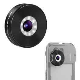 Neewer - 18mm 0.5X Wide Lens for 17mm Phone Cage, 100° FOV, HD Glass, LS-32