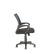 Alt View 12. CorLiving - Workspace 5-Pointed Star Mesh Linen Fabric Chair - Dark Grey.