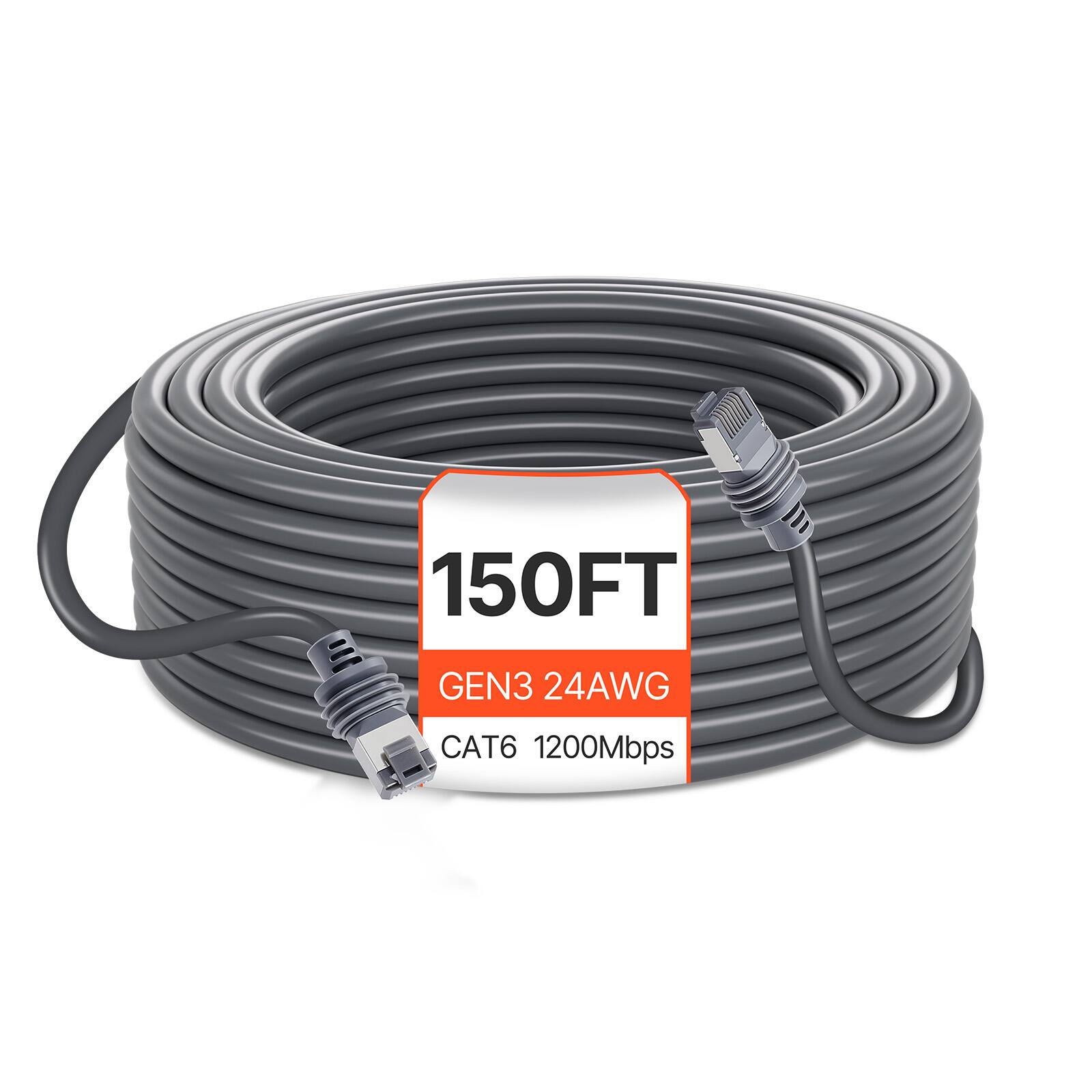 150FT GEN3 24AWG CAT6 1200Mbps
