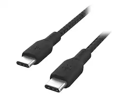 Belkin - BoostCharge 10' 100W Braided USB-C Cable, Black