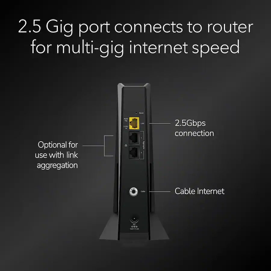 Cm3500 Router NETGEAR CM3000 100NAR Nighthawk CM3000 DOCSIS 3.1 Mid/high Split Cable ...
