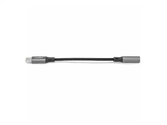Front. Rocstor - Rocstor Premium USB-C to Hi-Res 3.5mm Audio Adapter DAC 44.1/48/96KHz Sample Rate.