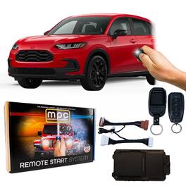 MPC - Remote Start Kit For Honda HR-V 2023-2025 | 2-Way LCD Remote | Plug and Play - Black
