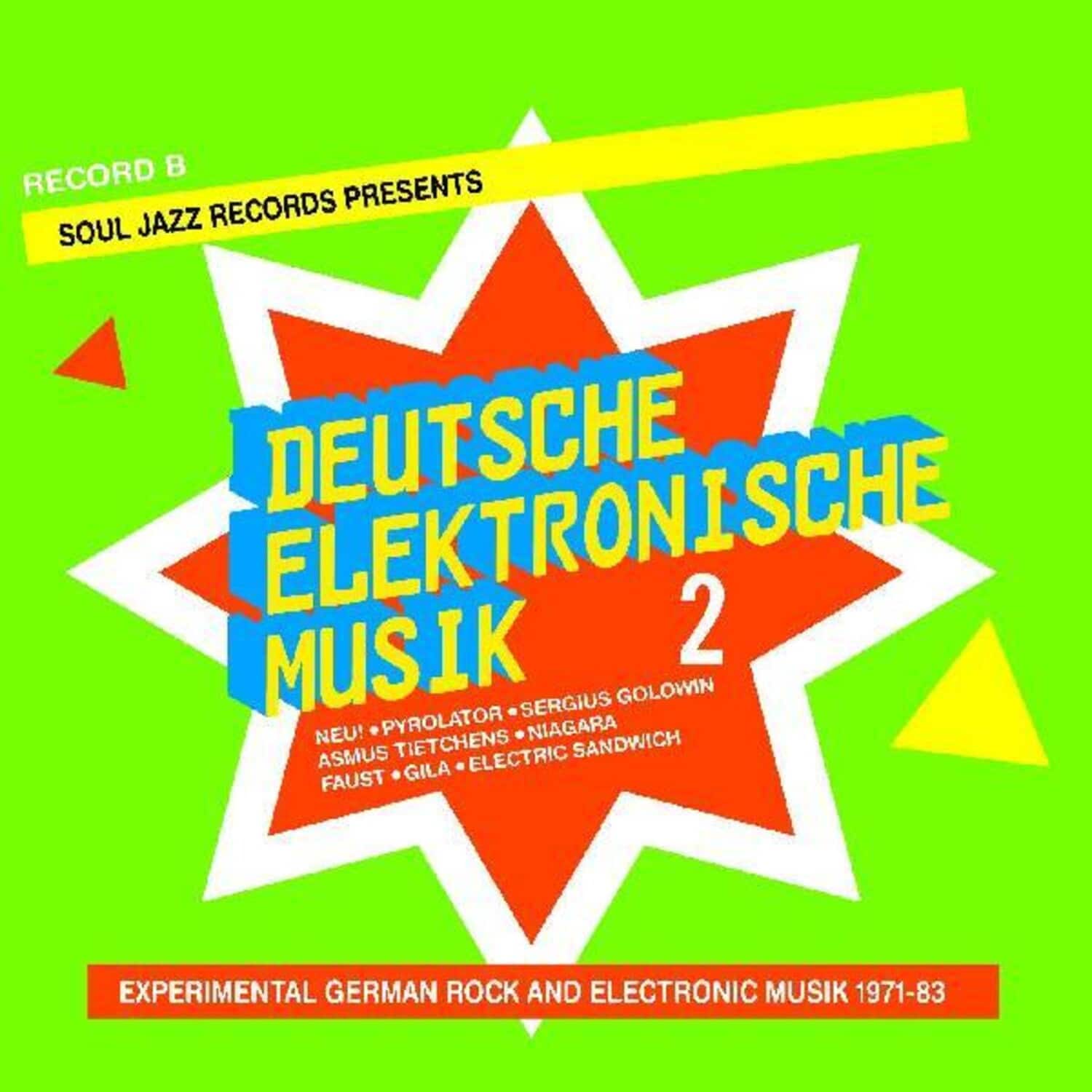 Soul Jazz Records Presents - Deutsche Elektronische Musik 2: Experimental German Rock And  - VINYL LP price history on PriceWatchPro