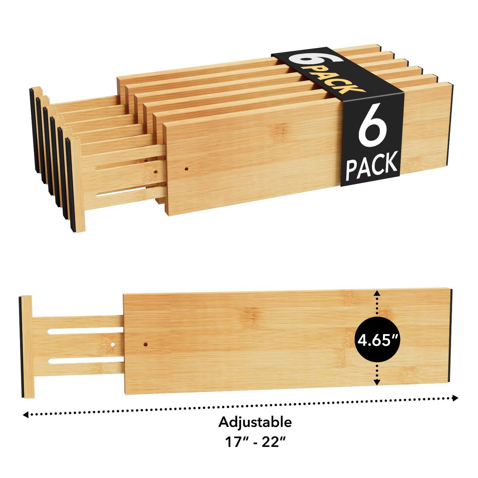 6 PACK  
4.65" Adjustable 17" - 22"