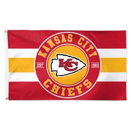 WinCraft - Kansas City Chiefs 3' x 5' Classic 1-Sided Deluxe Flag - Multicolor