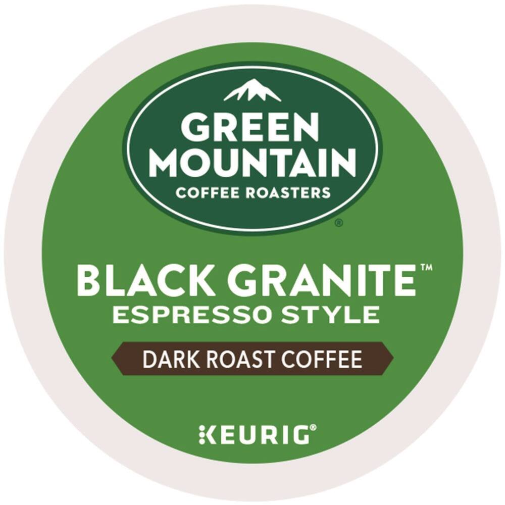 GREEN MOUNTAIN COFFEE ROASTERS  
BLACK GRANITE™  
ESPRESSO STYLE  
DARK ROAST COFFEE  
KEURIG®