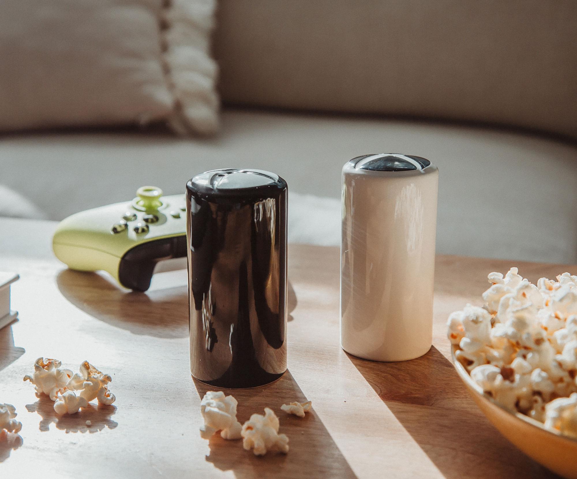 Alt View 10. Ukonic - Xbox Logo Ceramic Salt and Pepper Shakers | Set of 2 - White/Black.