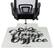 Alt View Zoom 12. Mind Reader - Chair Mat Home Office - White/Black.