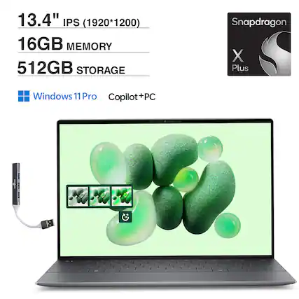 13.4" IPS (1920*1200)
16GB MEMORY
512GB STORAGE
Snapdragon X Plus
Windows 11 Pro
Copilot+PC