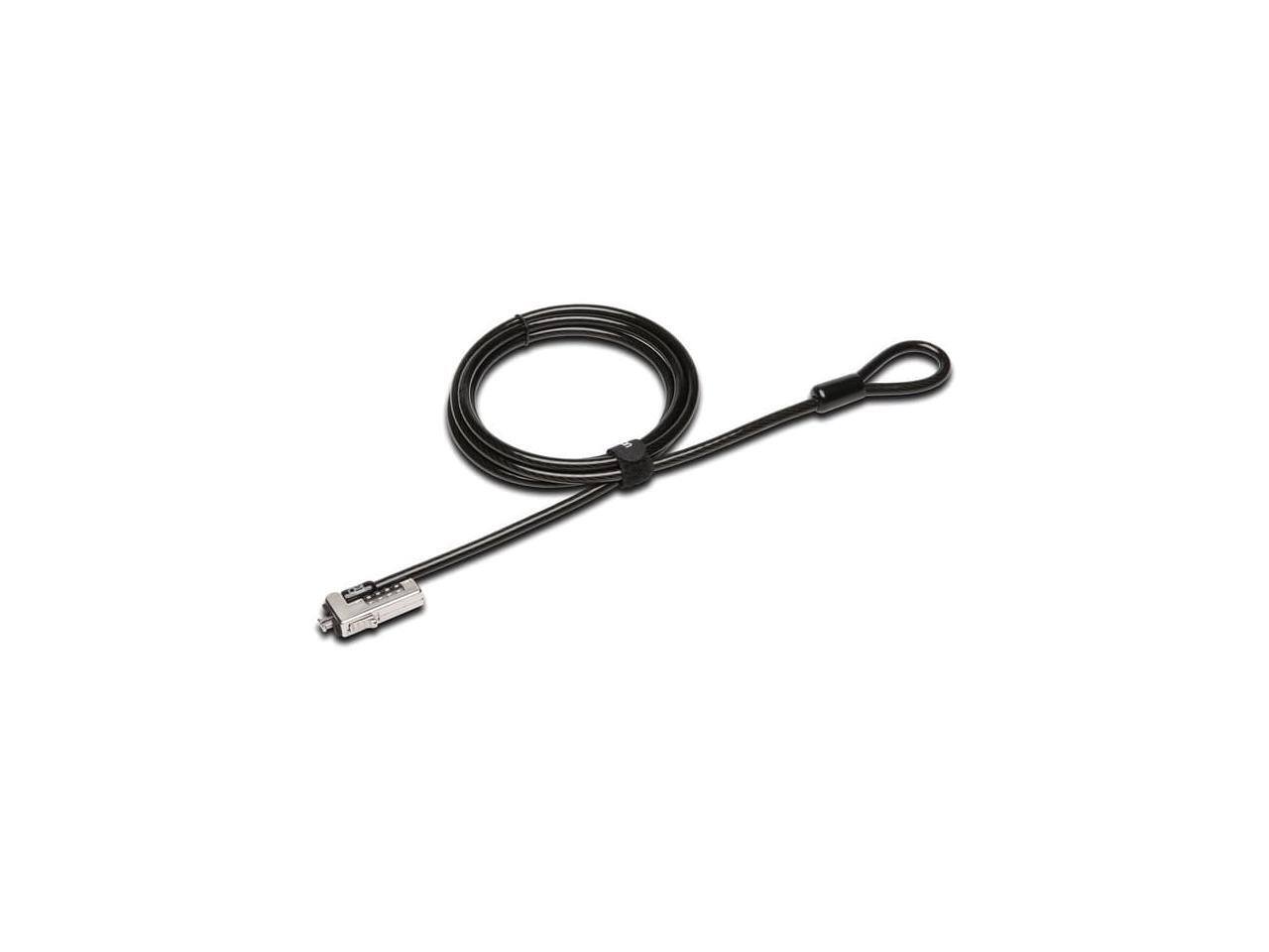 Alt View 2. Kensington - Slim Combo Ultra Cable Lock for Standard Security Slot Resettable 4-Digit Universal Fit Durable Steel Cable K60628WW.