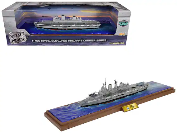WATERLINE EDITION
METAL PROUD
1:700 INVINCIBLE-CLASS AIRCRAFT CARRIER SERIES
ABS
WALTERSONS Oy
INVINCIBLE
R05