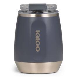 Igloo - 10 oz. Stainless Steel Wine Tumbler - Carbonite