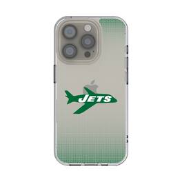 Keyscaper - NFL - New York Jets - Linen Logo iPhone Clear Case - 15 - Multicolor
