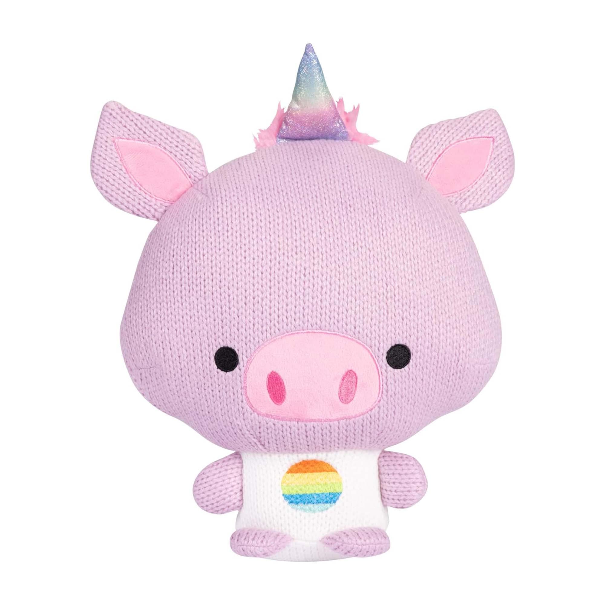 Jakks Pacific - Ami Amis Jumbo 10 Inch Plush | Oinkie - Pink