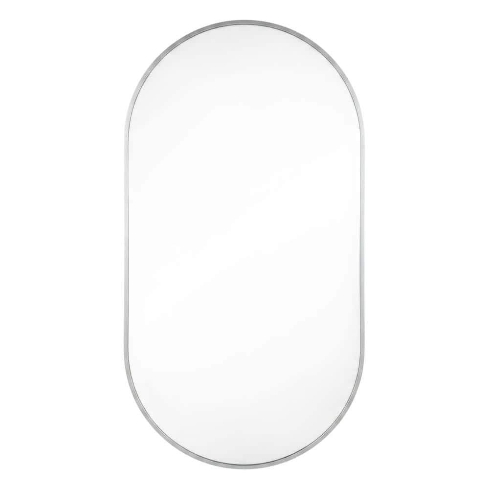 Elegant Decor - Metal frame oval mirror 40 inch in - Silver price history on PriceWatchPro