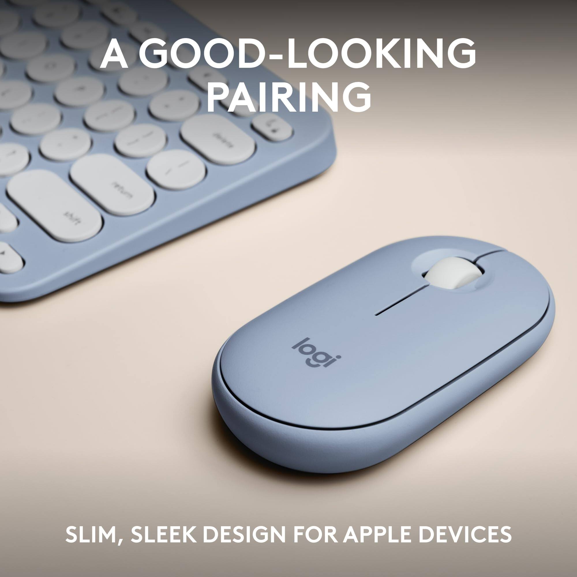 A GOOD-LOOKING PAIRING  
SLIM, SLEEK DESIGN FOR APPLE DEVICES