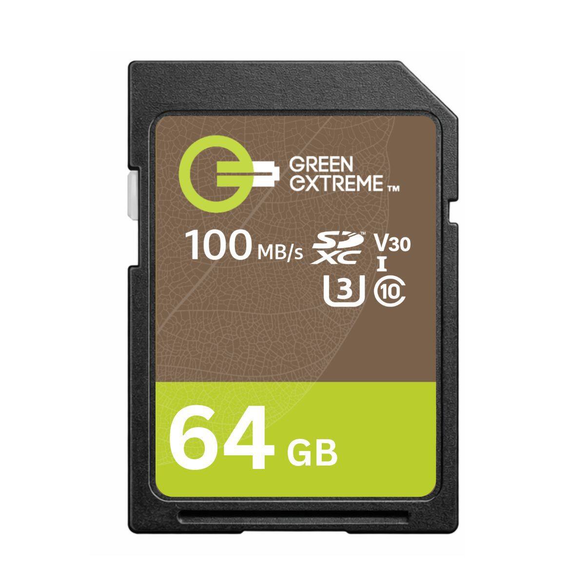 GREEN G EXTREME T 100 MB/s V30 XC I 3 C 64 GB