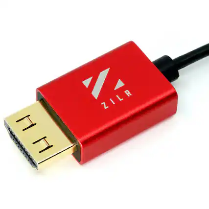 Front. ZILR - ZILR 9.9' Ultra High Speed HDMI Cable.
