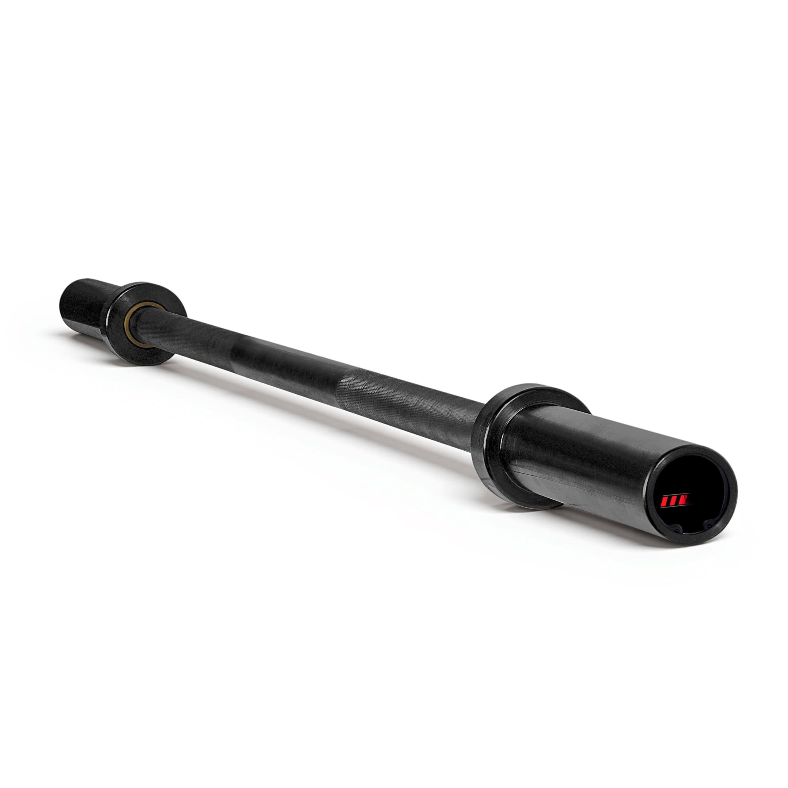 Front. ThinkLink Electronic - 2 inch Olympic Bars 6 7 ple Options p Construction Made From High Quality Solid Cold Rolled Steel With a Coat - Black.