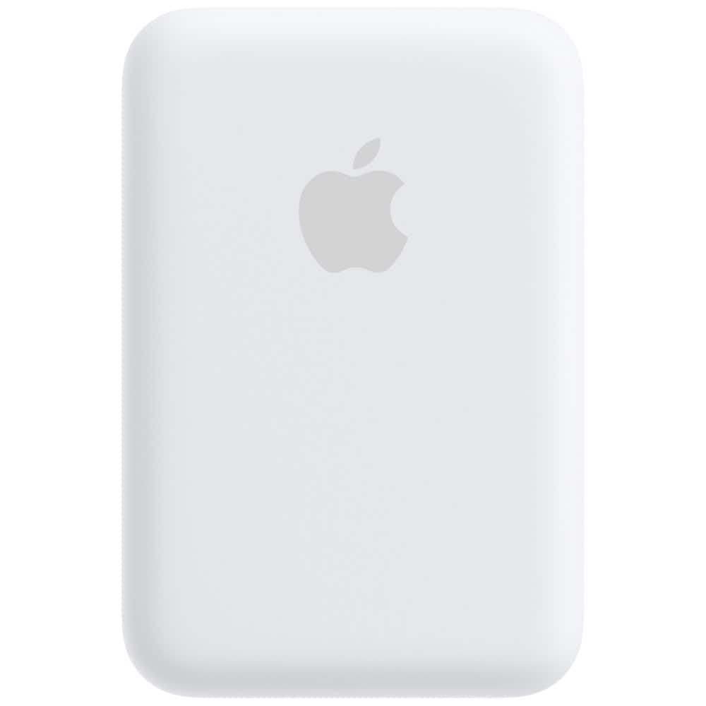 Front. Apple - Apple - MagSafe Battery Pack - White.