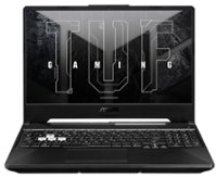 ASUS - TUF Gaming A15 15.6" 144Hz FHD Gaming Laptop - AMD Ryzen 5 7535HS with 8GB Memory - NVIDIA GeForce RTX 2050 - 512GB SSD - Graphite Black - Front_Zoom