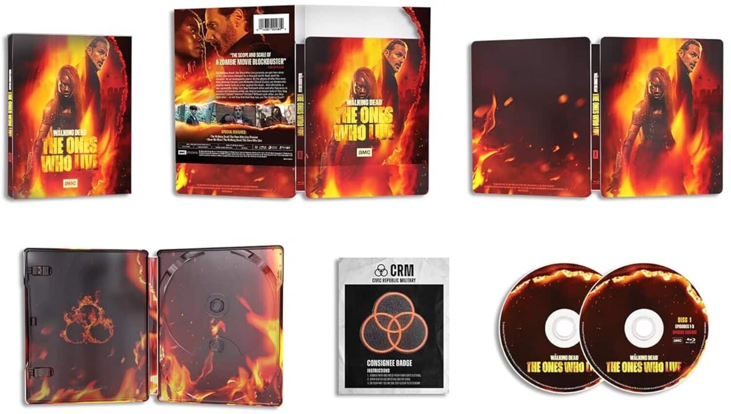 The Walking Dead: The Ones Who Live: Season 1 (Steelbook)  - BLU-RAY