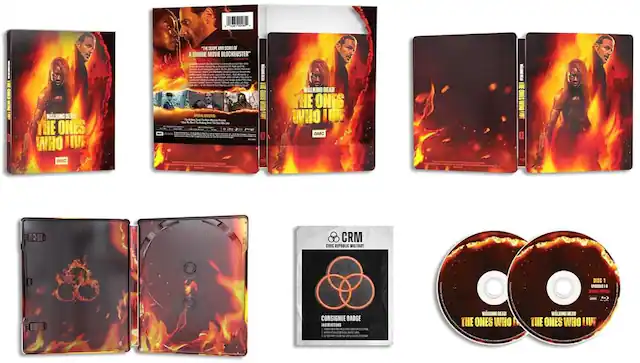 Front. The Walking Dead: The Ones Who Live: Season 1 (Steelbook) - BLU-RAY.