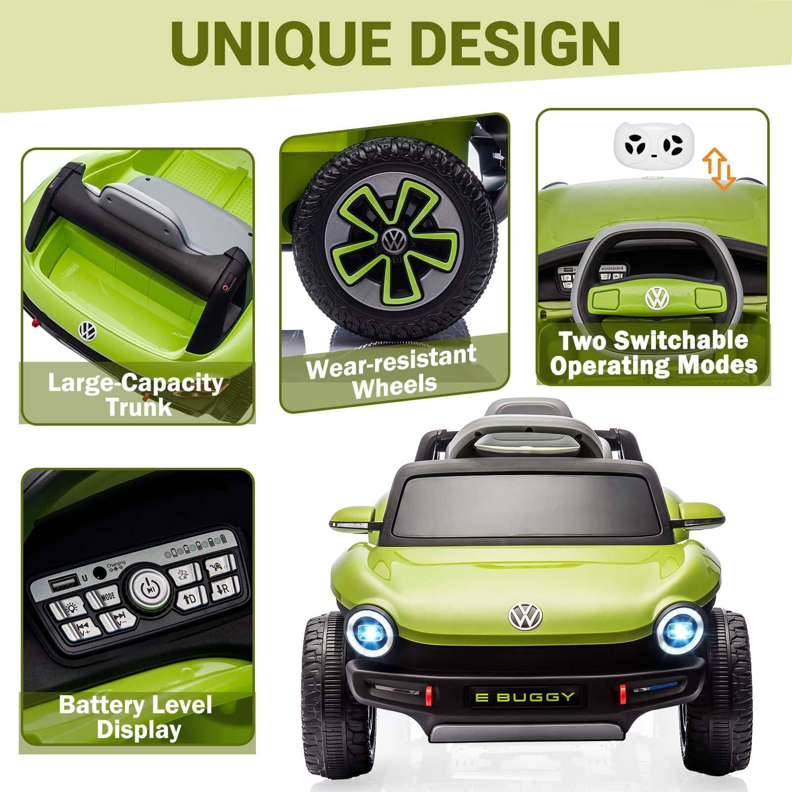 UNIQUE DESIGN

- Large-Capacity Trunk
- Wear-resistant Wheels
- Two Switchable Operating Modes
- Battery Level Display