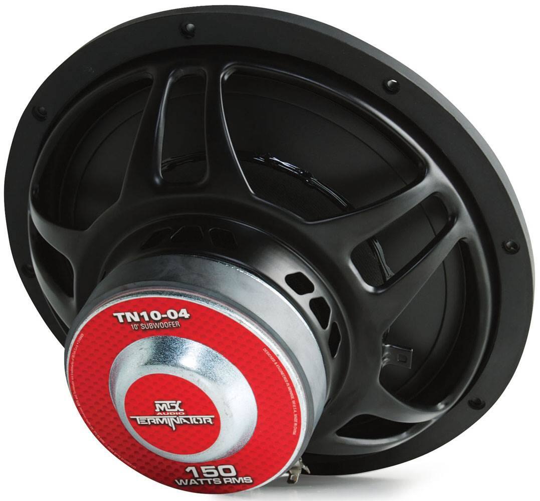 TN10-04 10" SUBWOOFER MSC TERMINATOR 150 WATTS RMS
