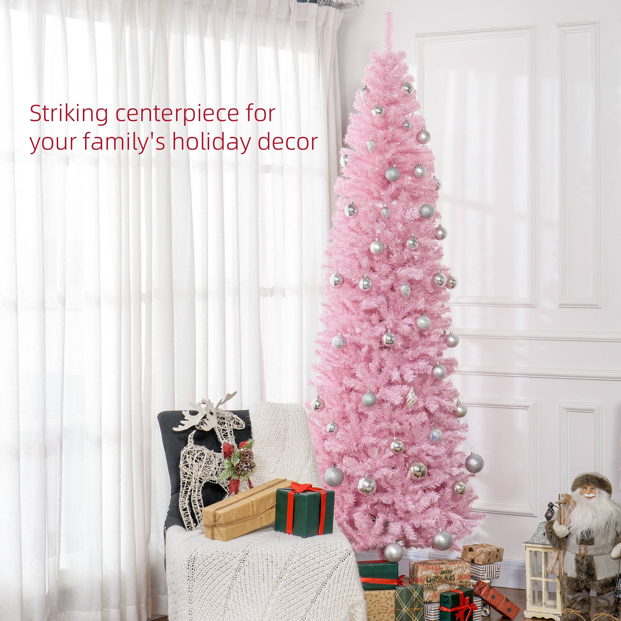 Striking centerpiece for your family's holiday decor.