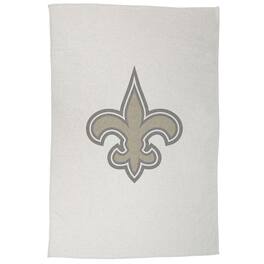 Logo Brands - New Orleans Saints 54" x 84" Sweatshirt Blanket - Multicolor