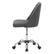 Left. CorLiving - Marlowe Upholstered Armless Task Chair - Dark Grey.