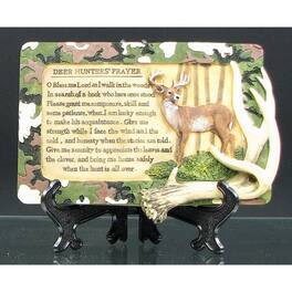 BreeBe - Deer Hunters Prayer Plaque - Multi