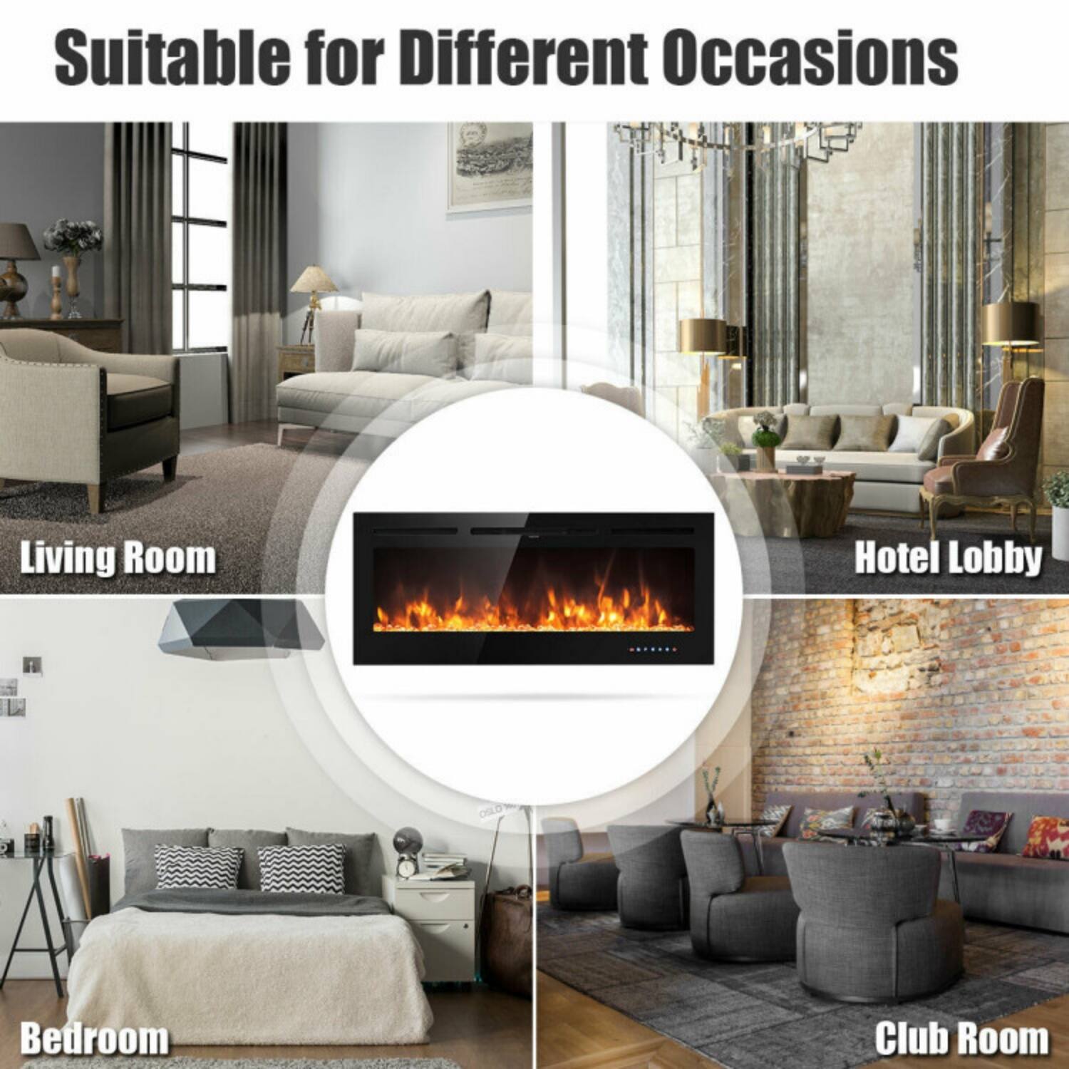 Suitable for Different Occasions

- Living Room
- Hotel Lobby
- Bedroom
- Club Room