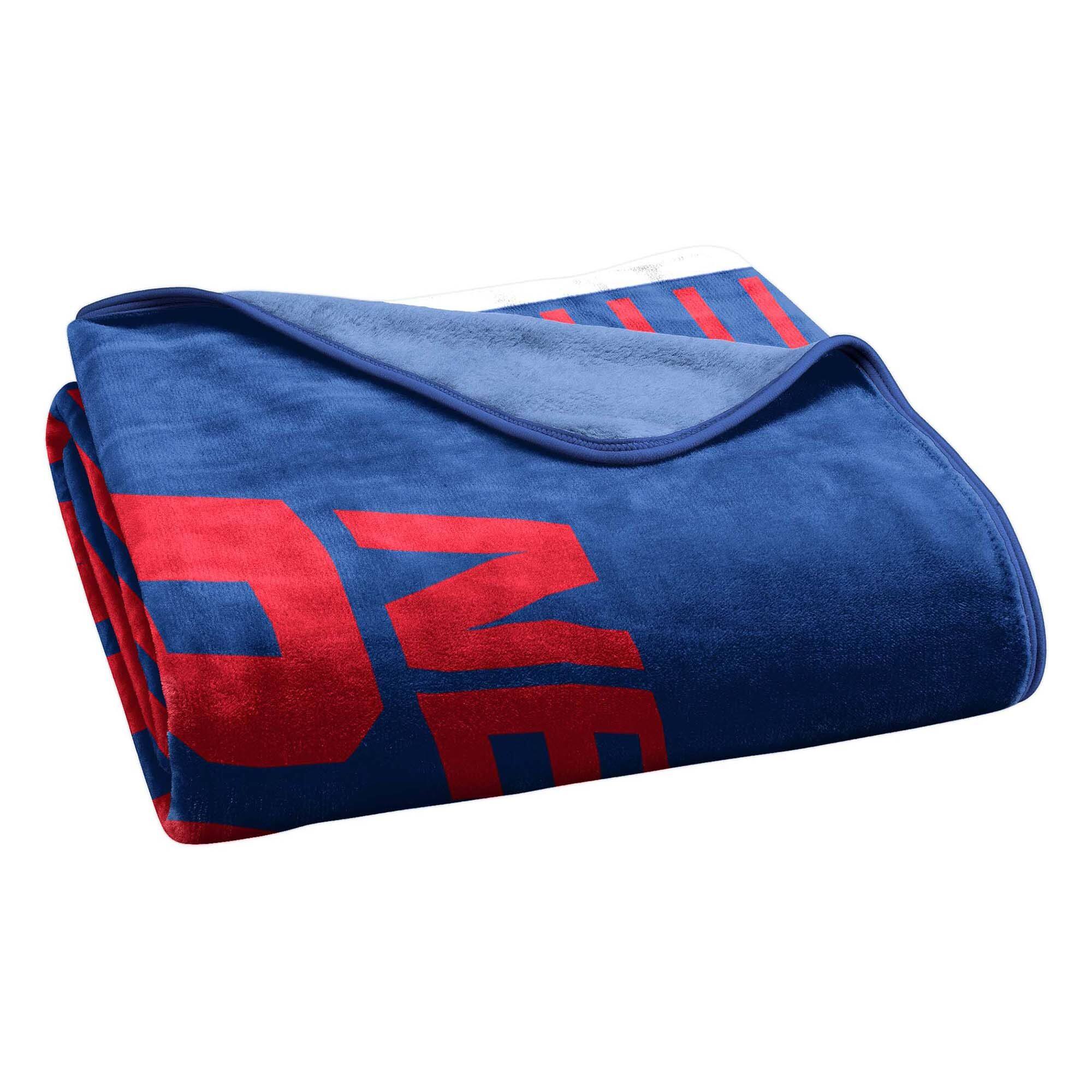 Back. Sweet Home Collection - NHL New York Rangers 60" x 80" Raschel Throw Blanket - Blue.