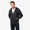 Front. Mobile Warming - Men's Phase Plus 2.0 Heated Hoodie - Dark Grey.