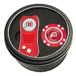 Team Golf - Utah Utes Switch Chip Golf Tin Set - Multicolor