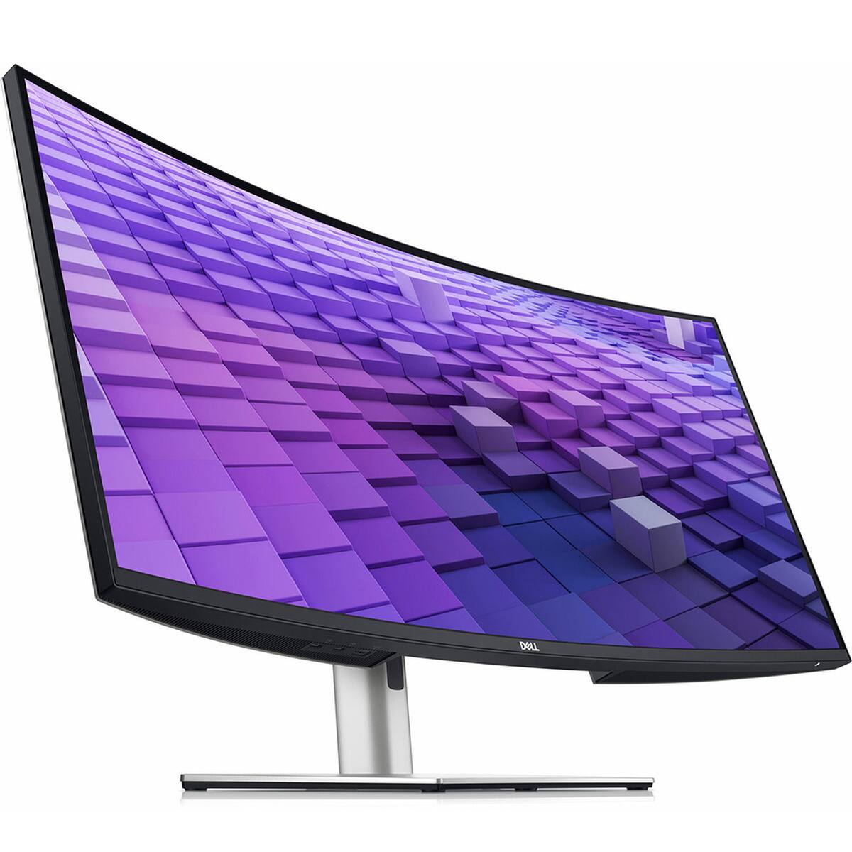 Angle. Dell - UltraSharp U3824DW 38" 3840 x 1600 60Hz 21:9 Curved Monitor with Cables and Accessories.