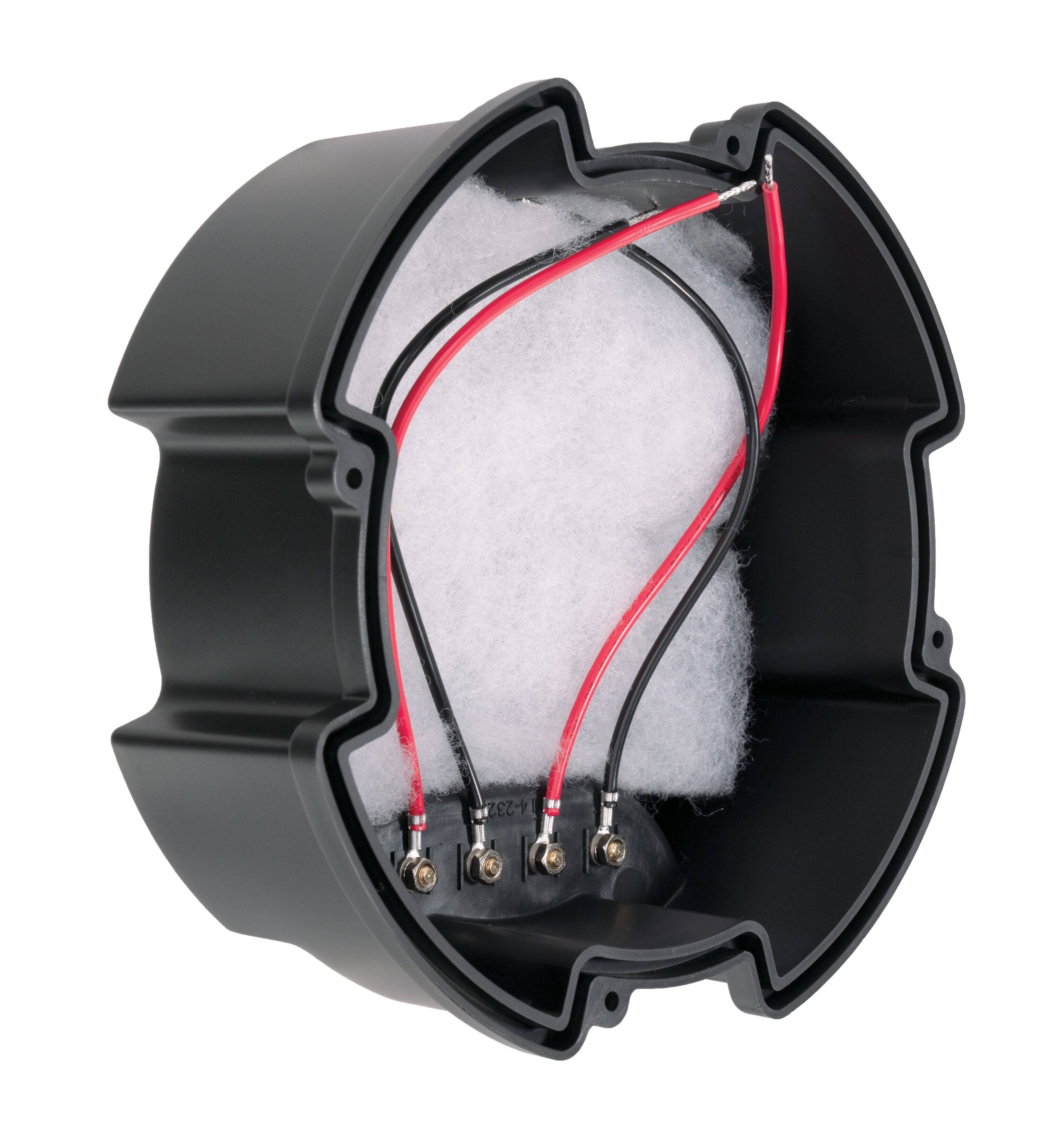 Alt View 11. Sonance - MEDIUM ROUND RETRO ENCLOSURE - MAG Series Retrofit Enclosure for 6.5" In Ceiling Speakers (Pair) - Black.
