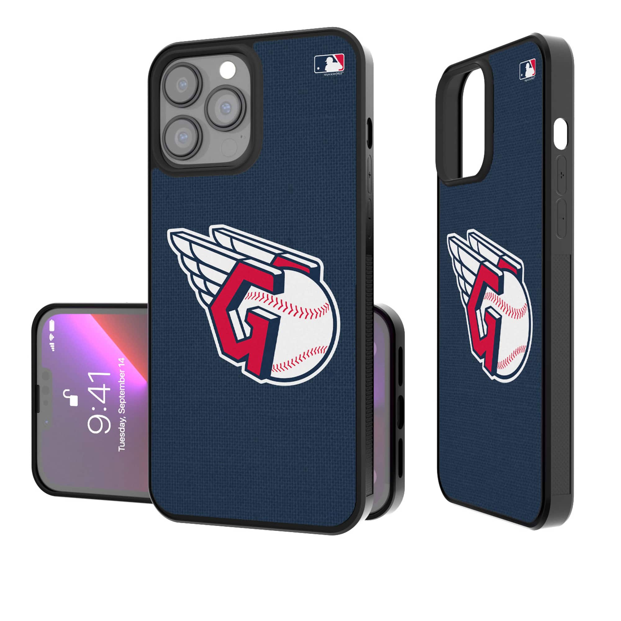 Keyscaper - MLB - Cleveland Guardians iPhone Solid Design Bump Case - 15 Plus - Multicolor price history on PriceWatchPro