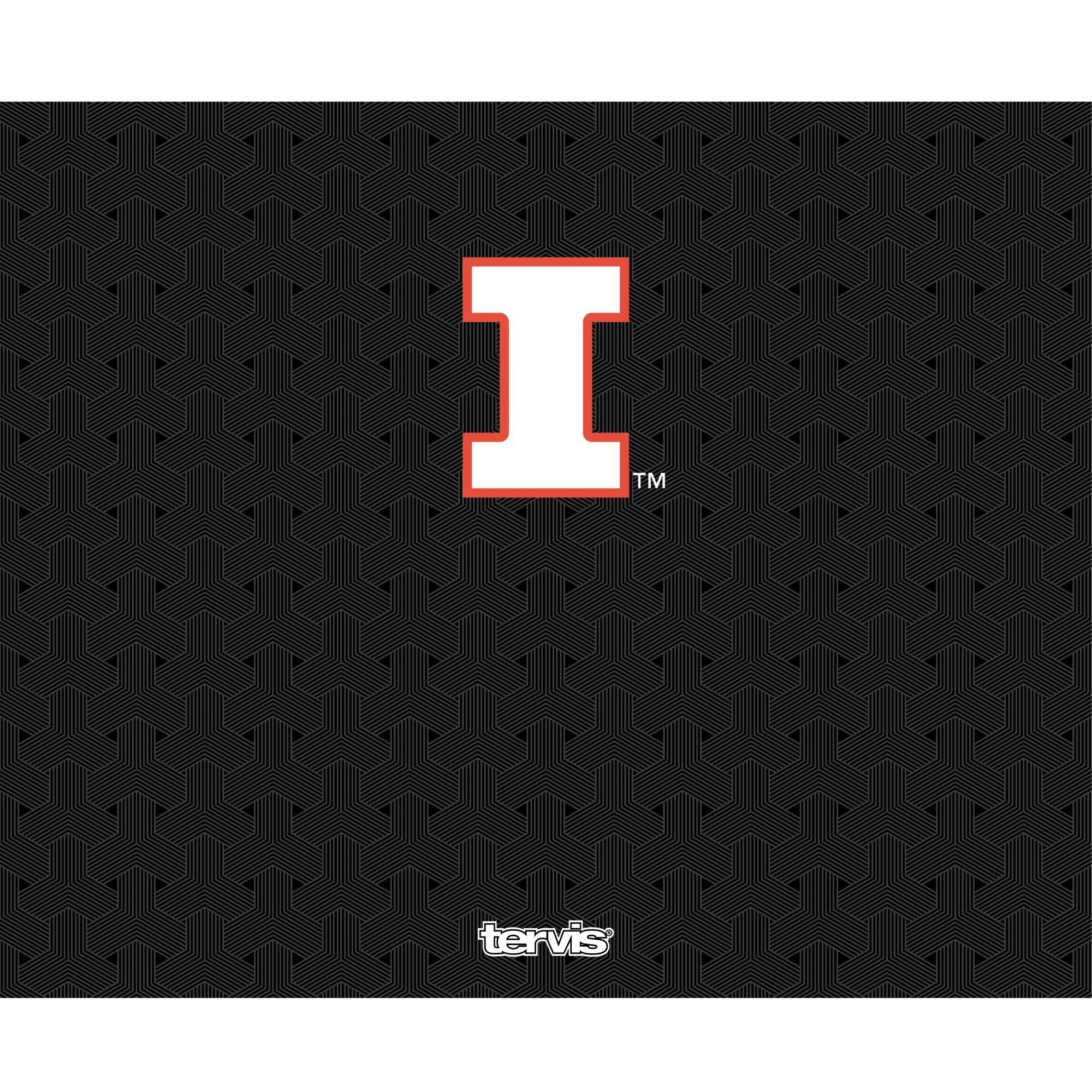 Alt View 1. Tervis - Illinois Fighting Illini 40oz. Weave Wide Mouth Water Bottle - Multicolor.