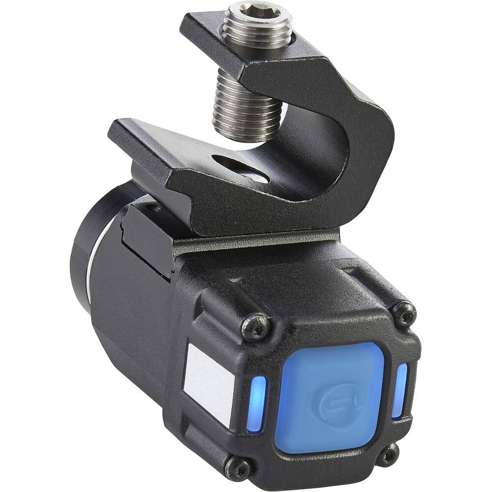 Back. Streamlight - Streamlight Vantage II 350 Lumen Helmet Mount Flashlight,Black - Black.