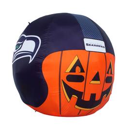 Sporticulture - Seattle Seahawks 4' Inflatable Jack-O'-Helmet - Multicolor
