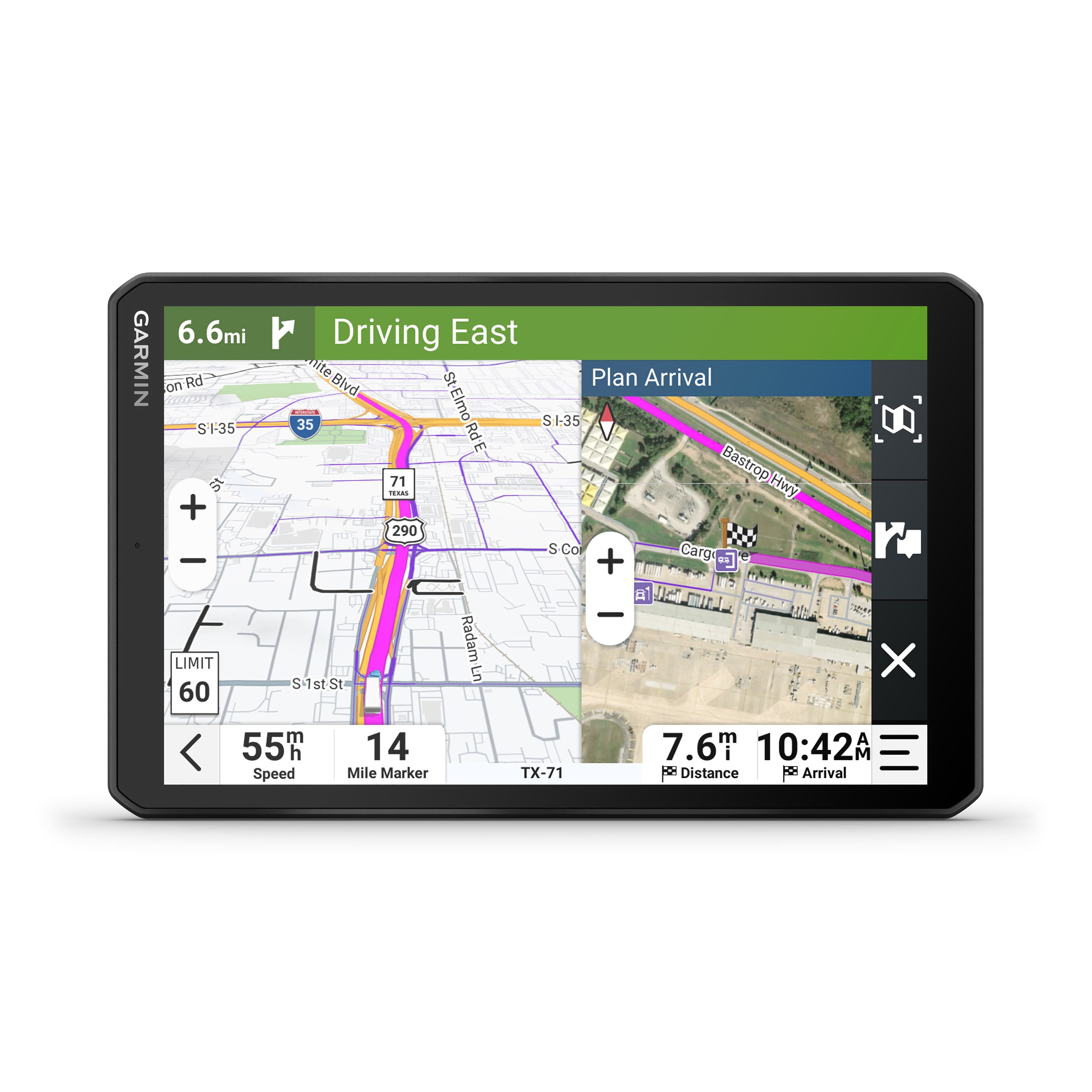 Garmin - dezl OTR 820 8" Trucking GPS - Black - Front_Zoom