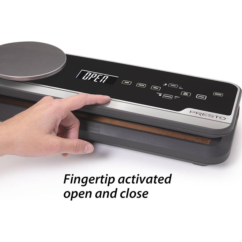 Fingertip activated open and close