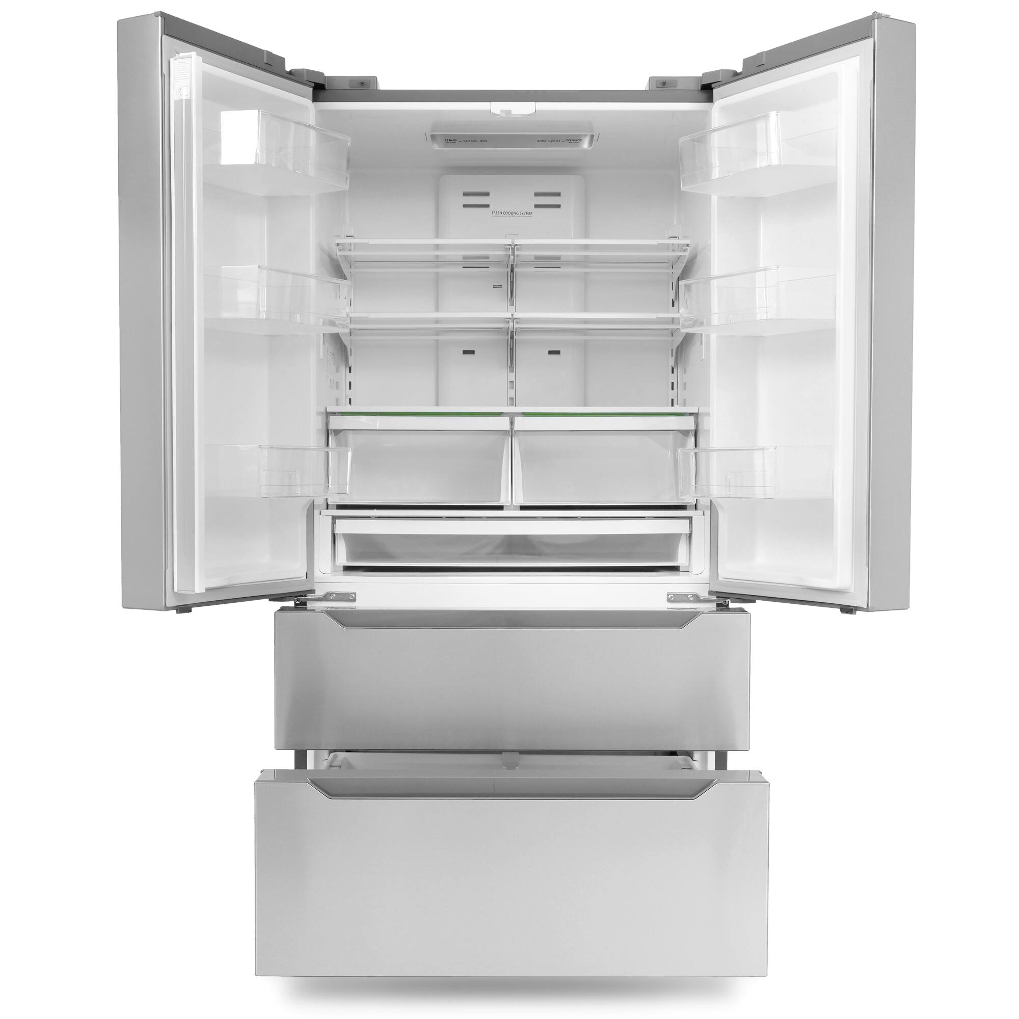 refomed×ccu Summit CP73PL 19 Inch Top Freezer Refrigerator with 4.5 Cu. Ft