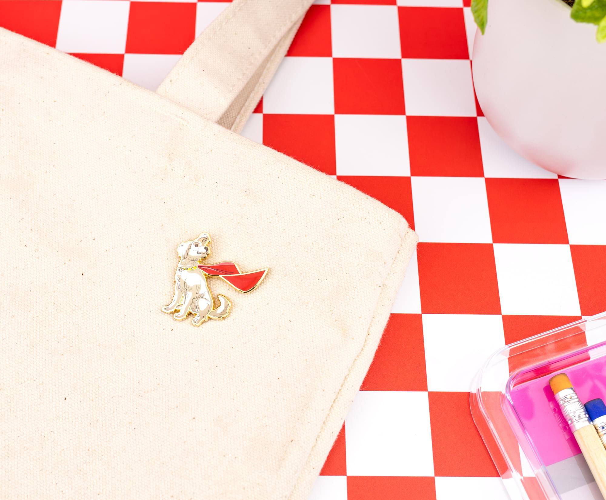 Alt View 2. SalesOne LLC - DC Studios Superman Krypto The Superdog Enamel Pin - Multi-Colored.