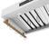 Alt View 4. Forno Appliances - Venezia 30" Wall-Mounted Range Hood with Touch Controls and Baffle Filters - White.